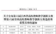我院刘彬教授荣获江西省高校教师教学创新大赛新工科正高组 一等奖