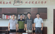 访企拓岗促合作 校企联动共发展——光电系赴江西佳因光电材料有限公司调研
